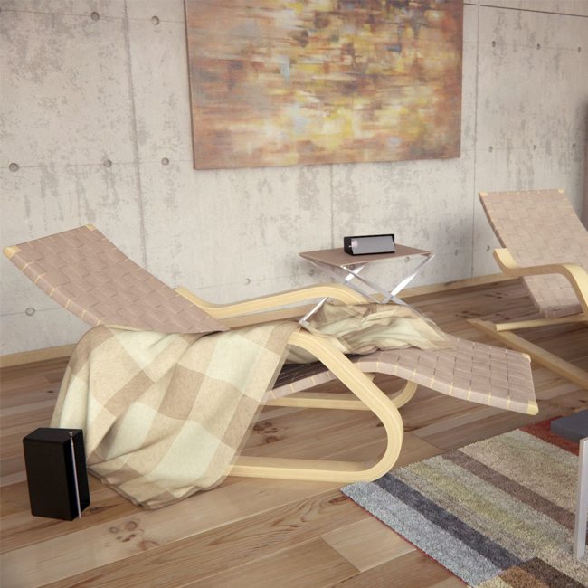 Artek loungestoel Lounge Chair 43 door Alvar Aalto
