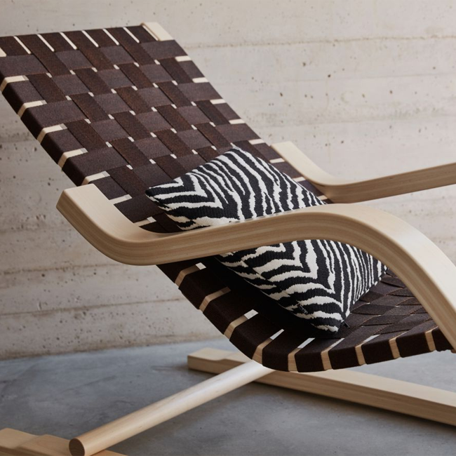 Artek loungestoel Lounge Chair 43 door Alvar Aalto