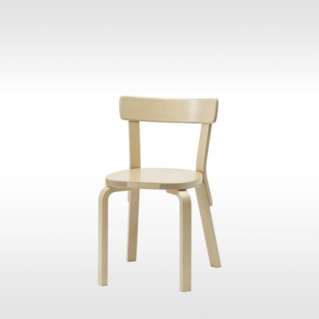 Artek stoel 69 Chair door Alvar Aalto
