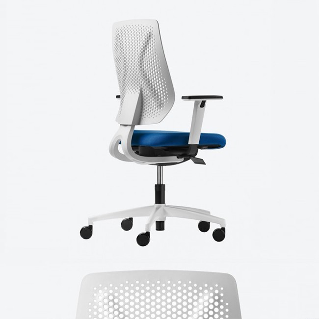 Dauphin Trendoffice bureaustoel Speed-O Membraan SP76195 White door Gorgi Design