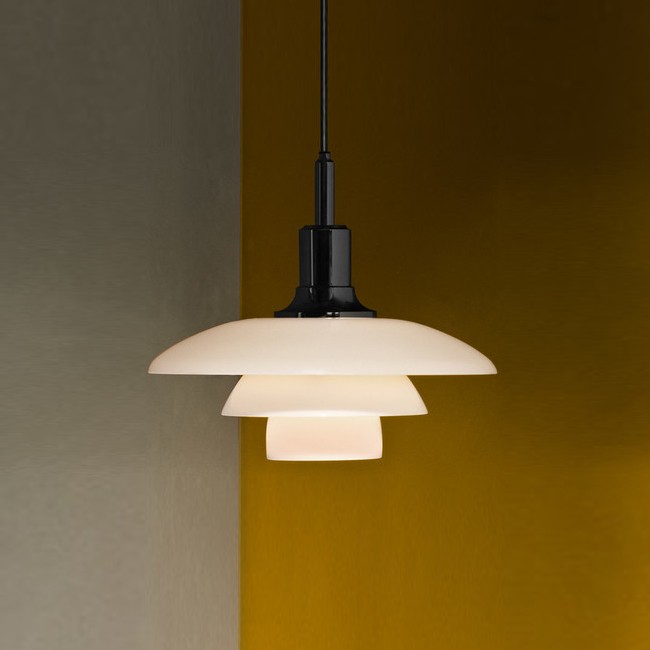 Louis Poulsen hanglamp PH 2/1 door Poul Henningsen