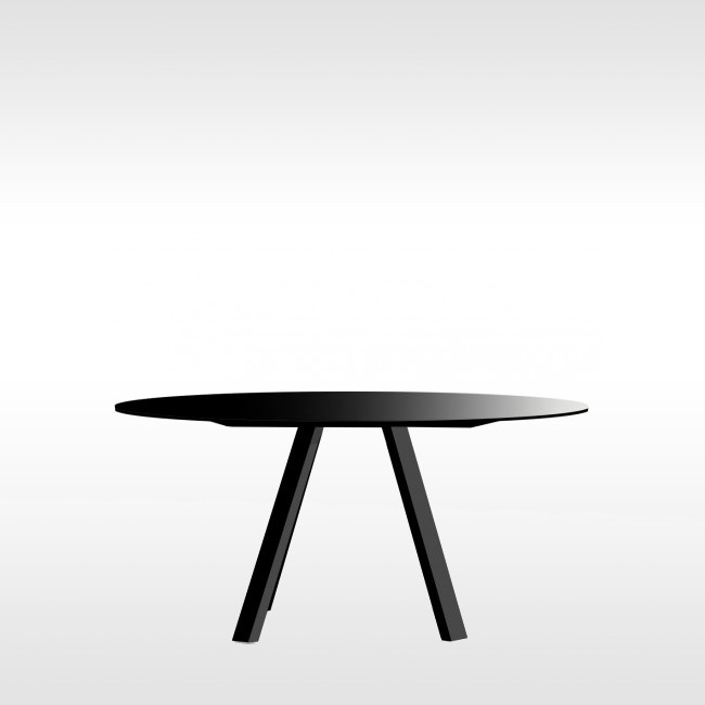 Pedrali tafel Arki Table Fenix NTM® Round Black door Pedrali R&D
