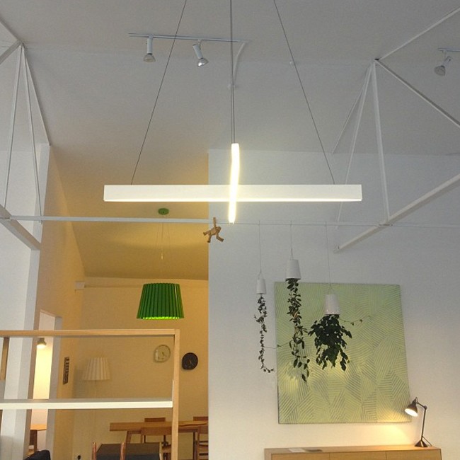 Resident hanglamp Cross Pendant White door Resident Studio