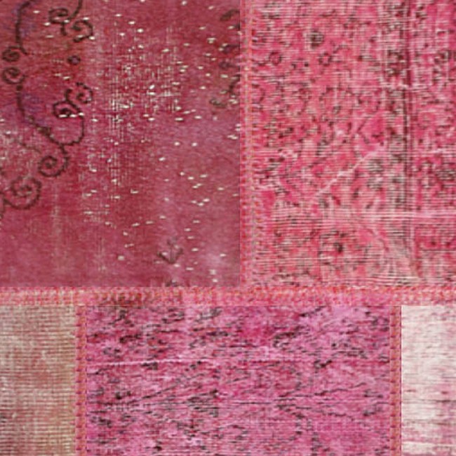 REused vloerkleed Orient Blossom Pink door LEOXX