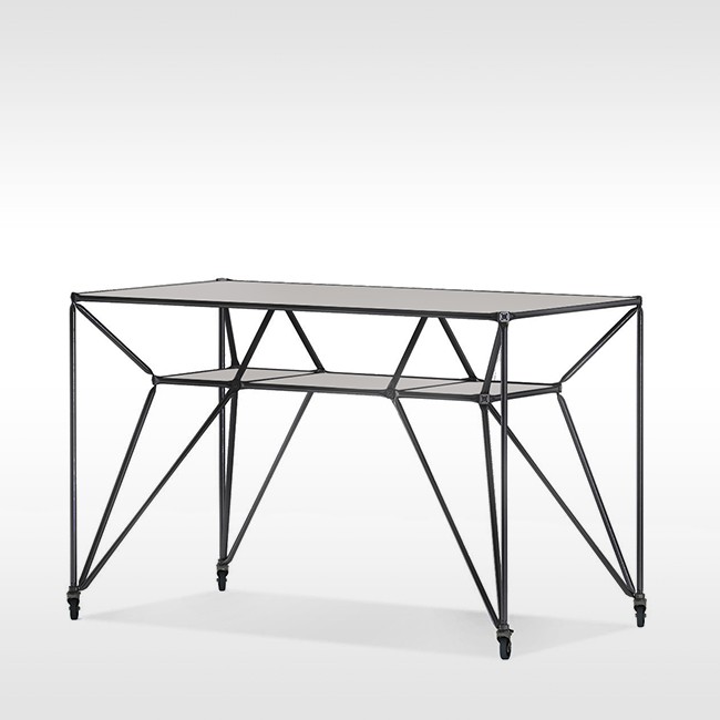 System 180 hoge tafel Design Thinking Line® Table T4 BlackLine door System 180