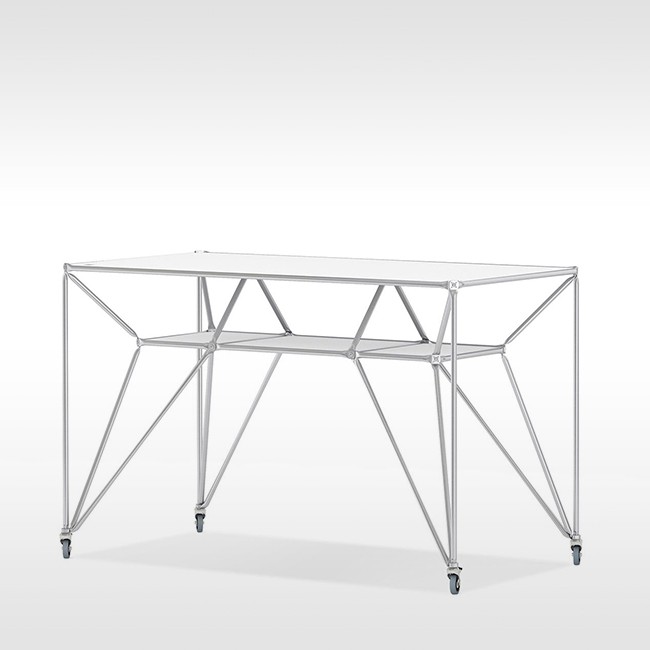 System 180 hoge tafel Design Thinking Line® Table T4 SteelLine door System 180