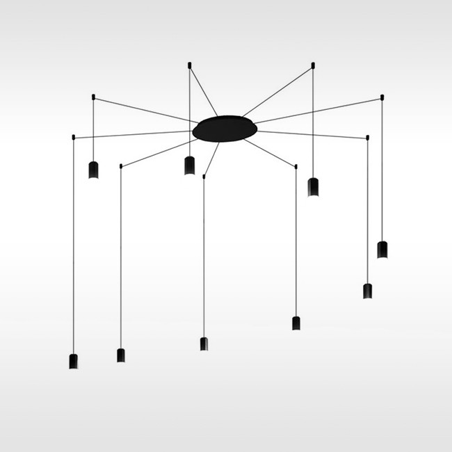 Vibia hanglamp Wireflow FreeForm zonder diffuser door Arik Levy