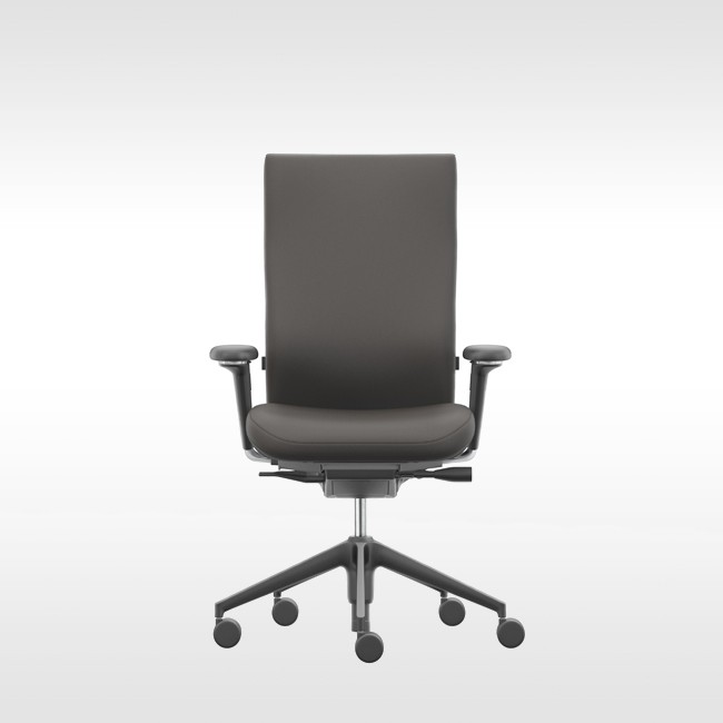 Vitra bureaustoel ID Soft L met 2D / 3D Armleuning door Antonio Citterio