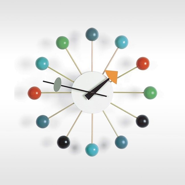 Vitra klok Ball Clock door George nelson