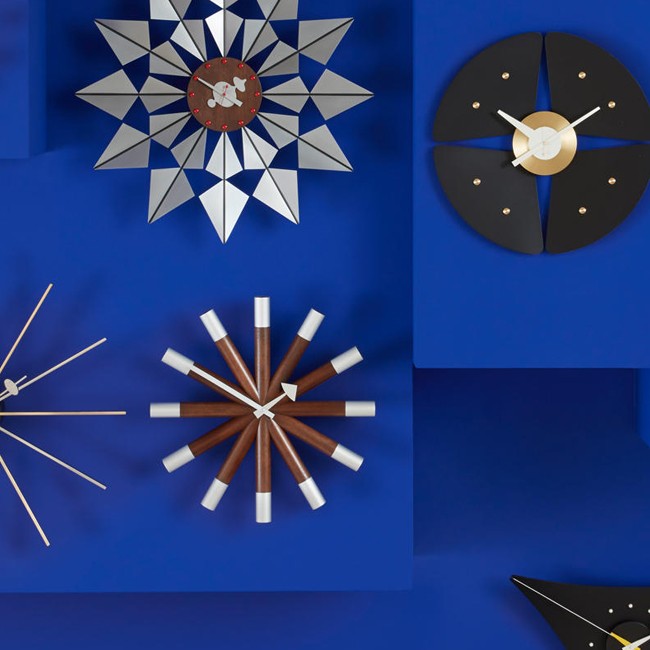 Vitra klok Wheel Clock door George Nelson